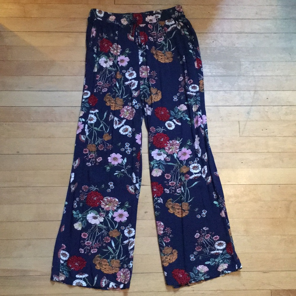 Flowy Flower Pants